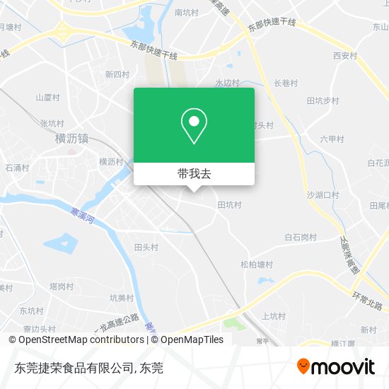 东莞捷荣食品有限公司地图