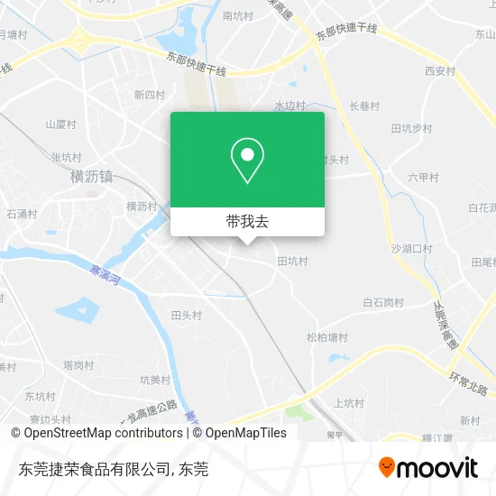 东莞捷荣食品有限公司地图