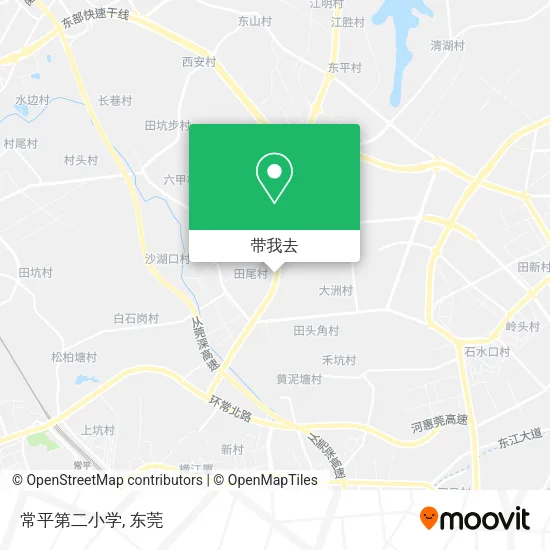 常平第二小学地图