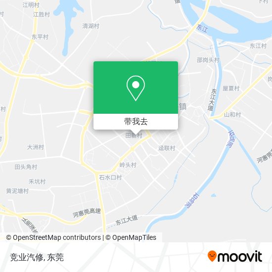 竞业汽修地图