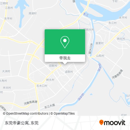 东莞帝豪公寓地图