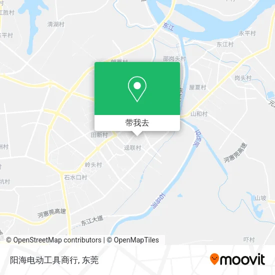 阳海电动工具商行地图