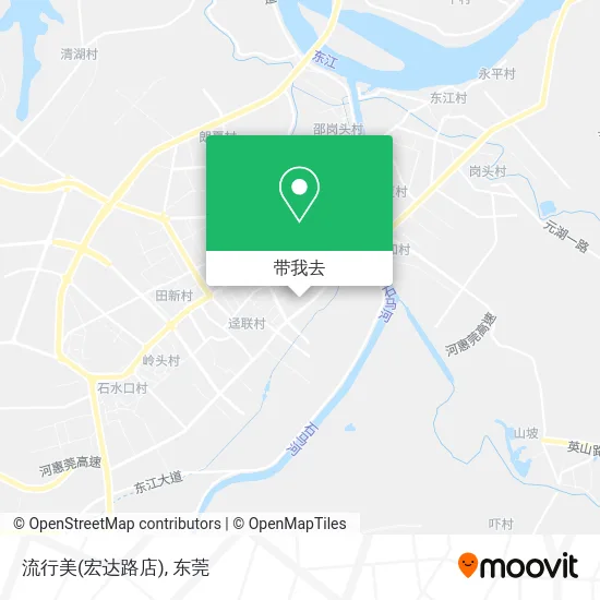 流行美(宏达路店)地图