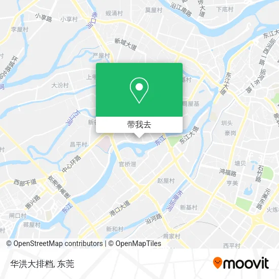 华洪大排档地图