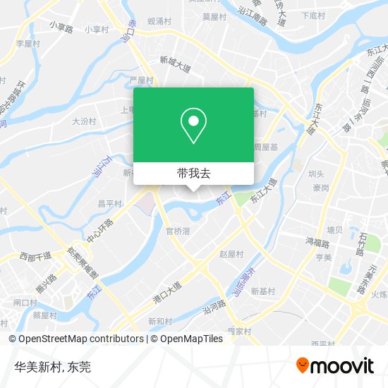 华美新村地图