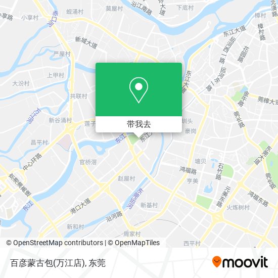 百彦蒙古包(万江店)地图