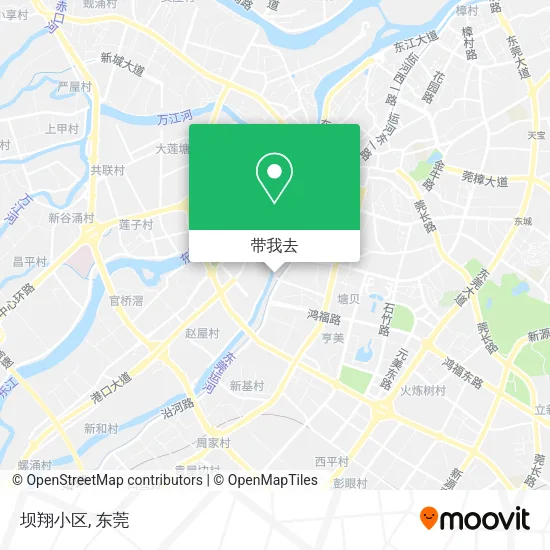 坝翔小区地图