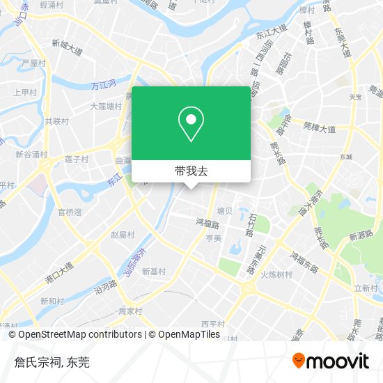 詹氏宗祠地图