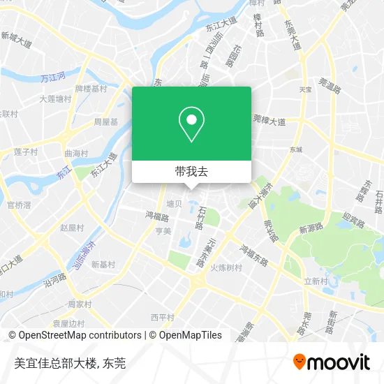 美宜佳总部大楼地图