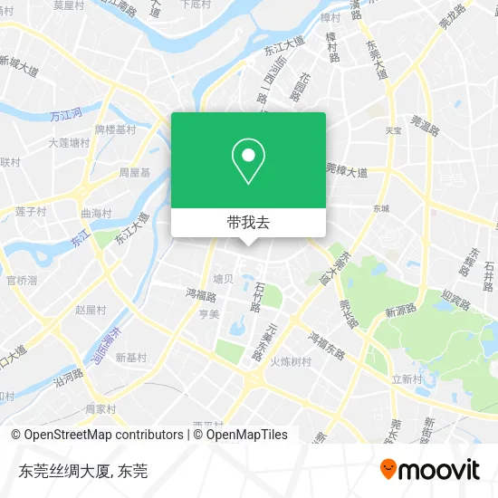 东莞丝绸大厦地图