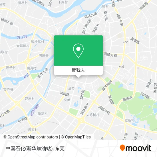中国石化(新华加油站)地图