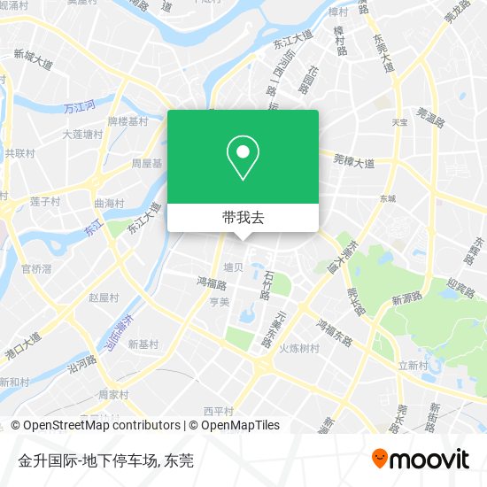 金升国际-地下停车场地图