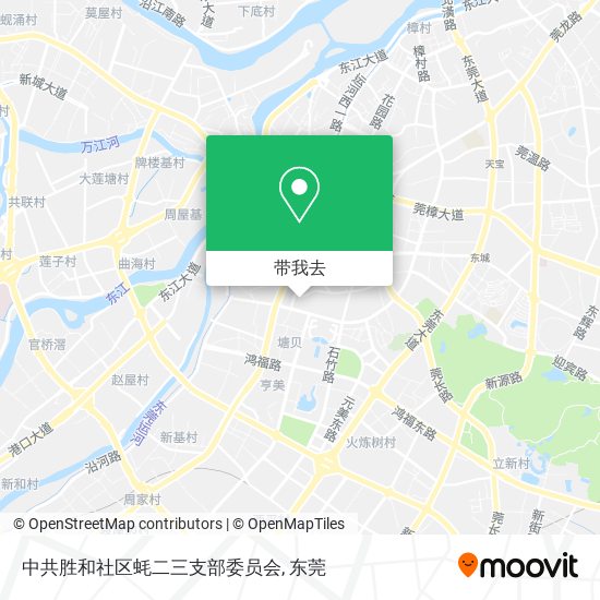 中共胜和社区蚝二三支部委员会地图