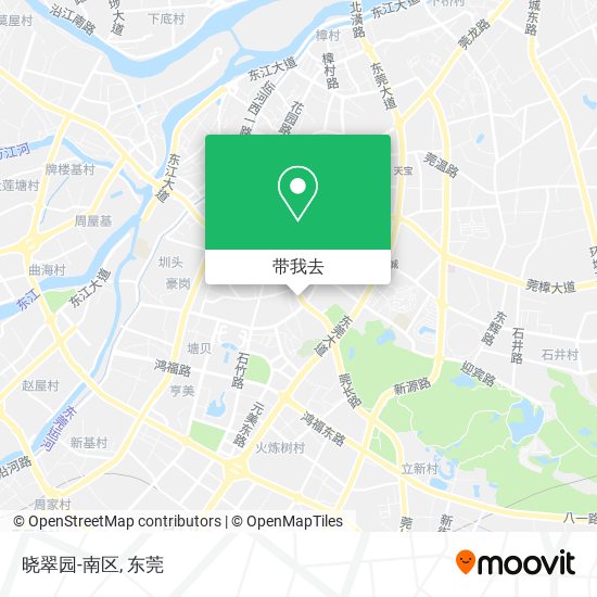 晓翠园-南区地图