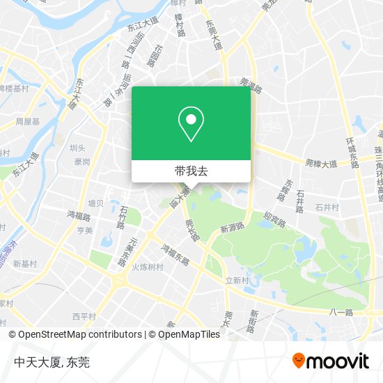 中天大厦地图