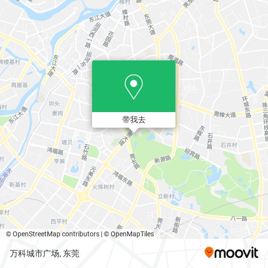 万科城市广场地图