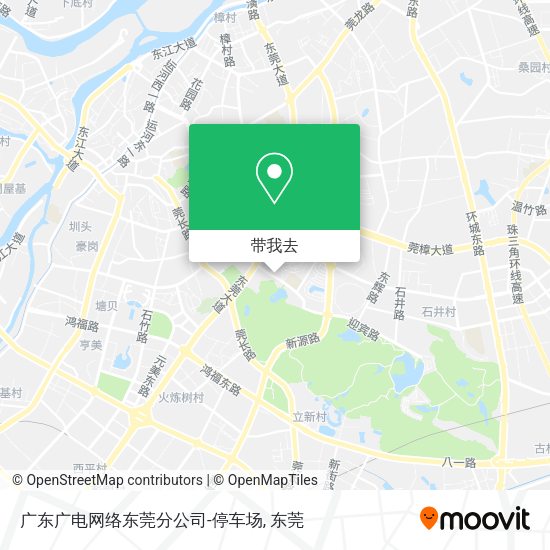广东广电网络东莞分公司-停车场地图