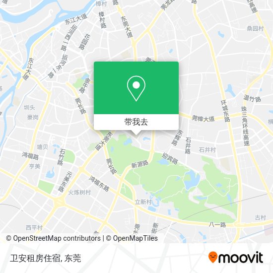 卫安租房住宿地图