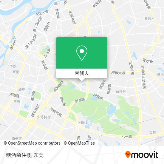 糖酒商住楼地图