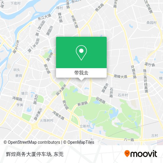 辉煌商务大厦停车场地图