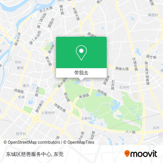 东城区慈善服务中心地图