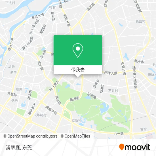 涌翠庭地图