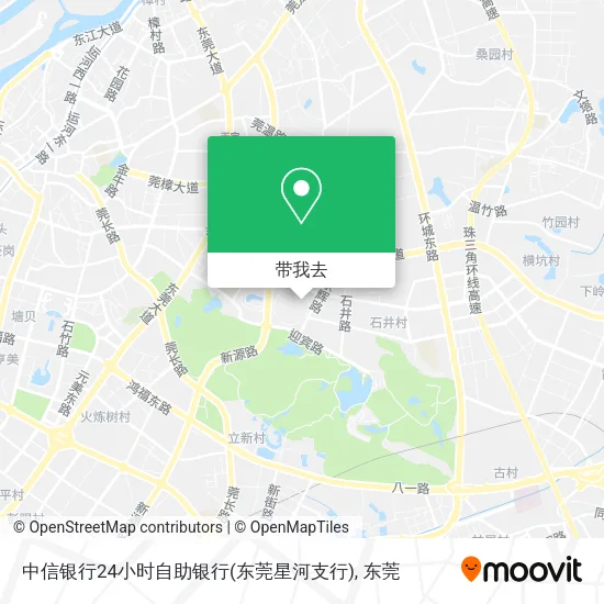 中信银行24小时自助银行(东莞星河支行)地图