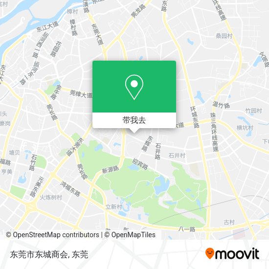 东莞市东城商会地图