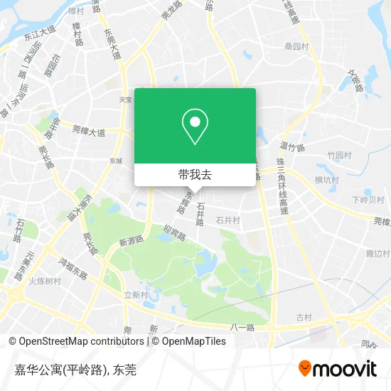 嘉华公寓(平岭路)地图