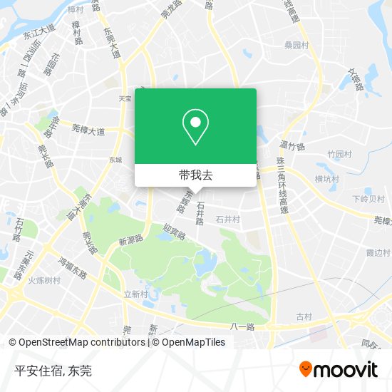 平安住宿地图