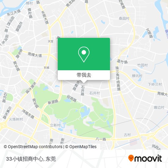 33小镇招商中心地图