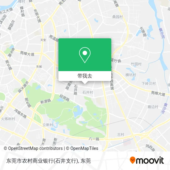 东莞市农村商业银行(石井支行)地图