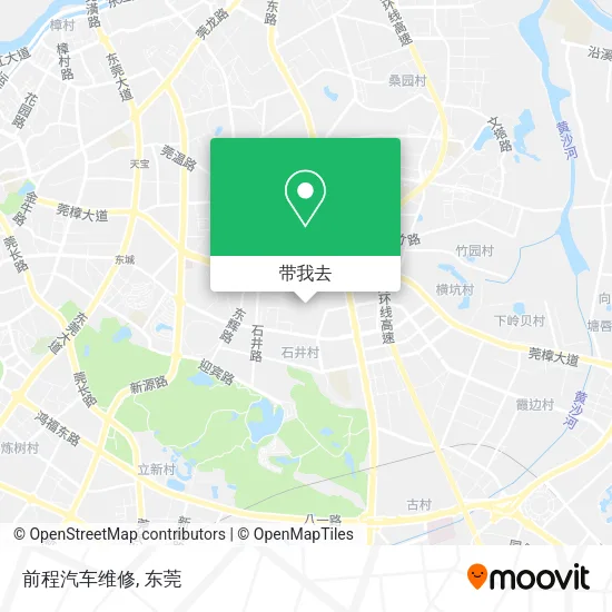 前程汽车维修地图