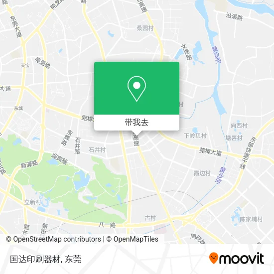 国达印刷器材地图
