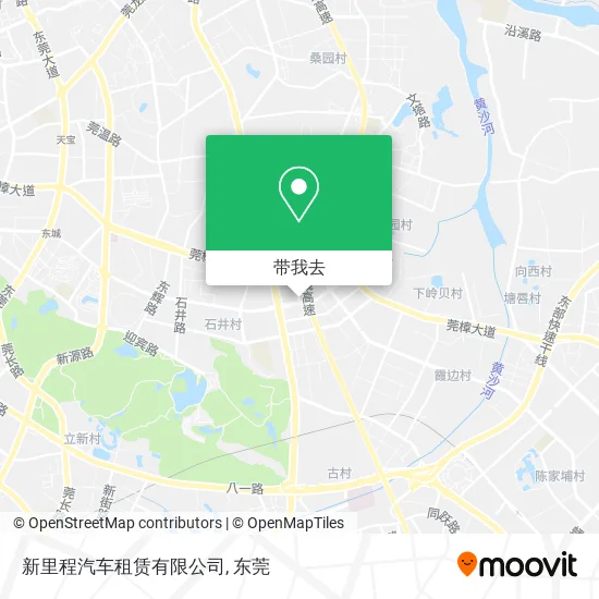 新里程汽车租赁有限公司地图