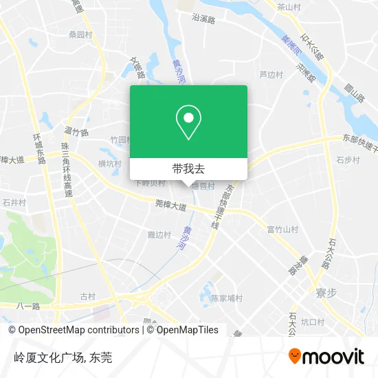 岭厦文化广场地图