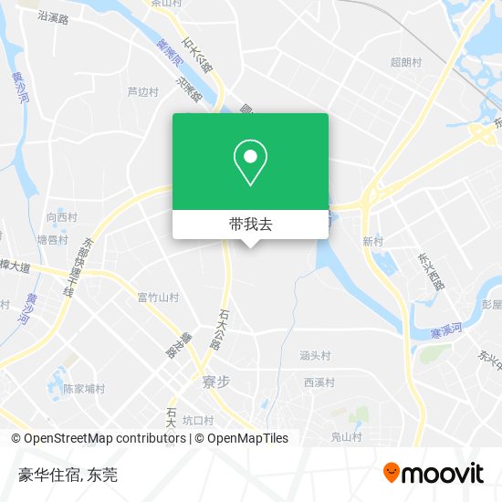 豪华住宿地图