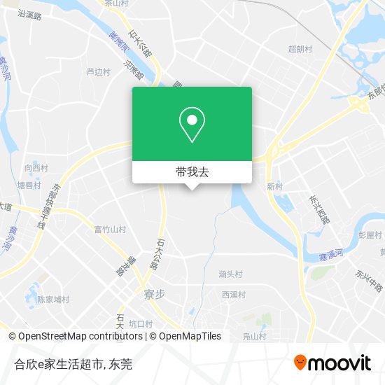 合欣e家生活超市地图