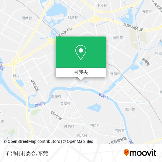 石涌村村委会地图