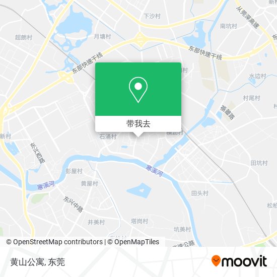 黄山公寓地图
