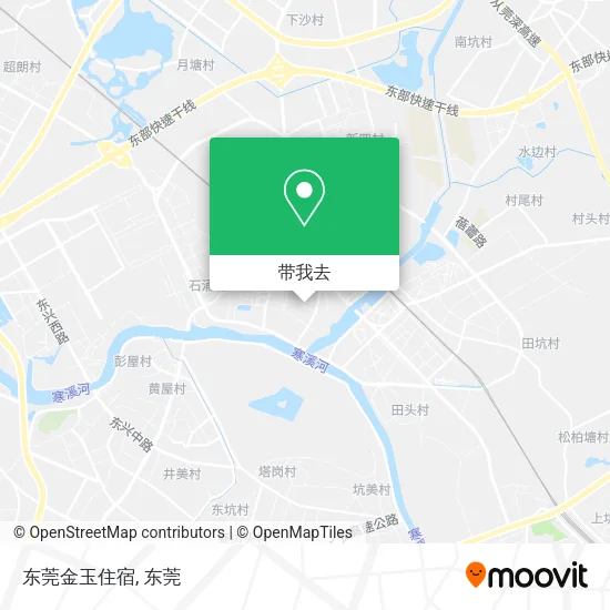 东莞金玉住宿地图