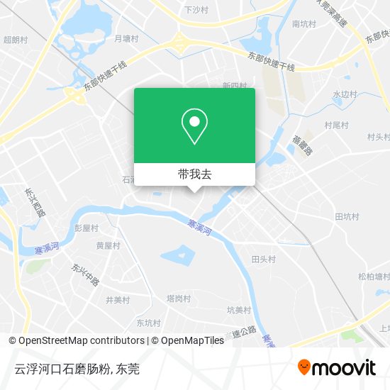 云浮河口石磨肠粉地图