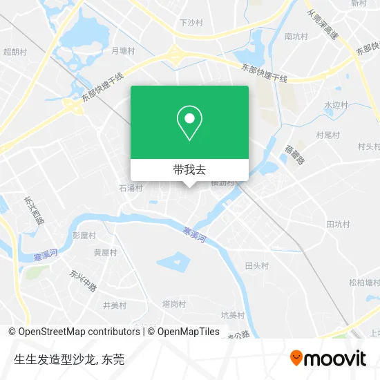 生生发造型沙龙地图