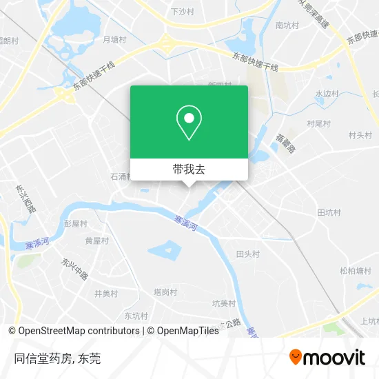 同信堂药房地图