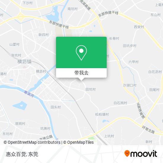 惠众百货地图