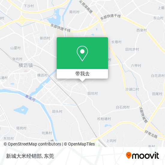 新城大米经销部地图