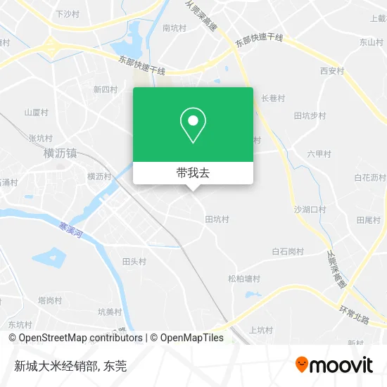 新城大米经销部地图