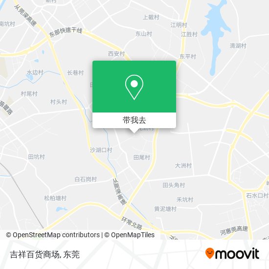 吉祥百货商场地图