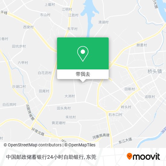 中国邮政储蓄银行24小时自助银行地图