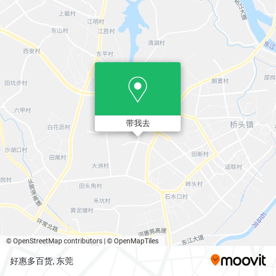 好惠多百货地图